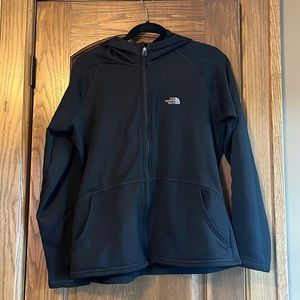 The North Face Woman’s Black full zip jacket